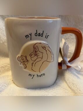 Disney Rae Dunn Lion King Dad Mug NWT